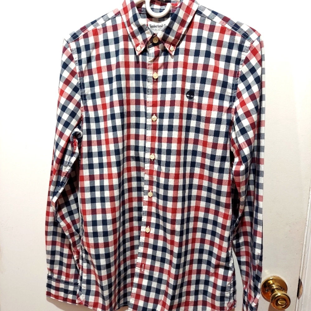 Men's button down casual shirt. TIMBERLAND. Small